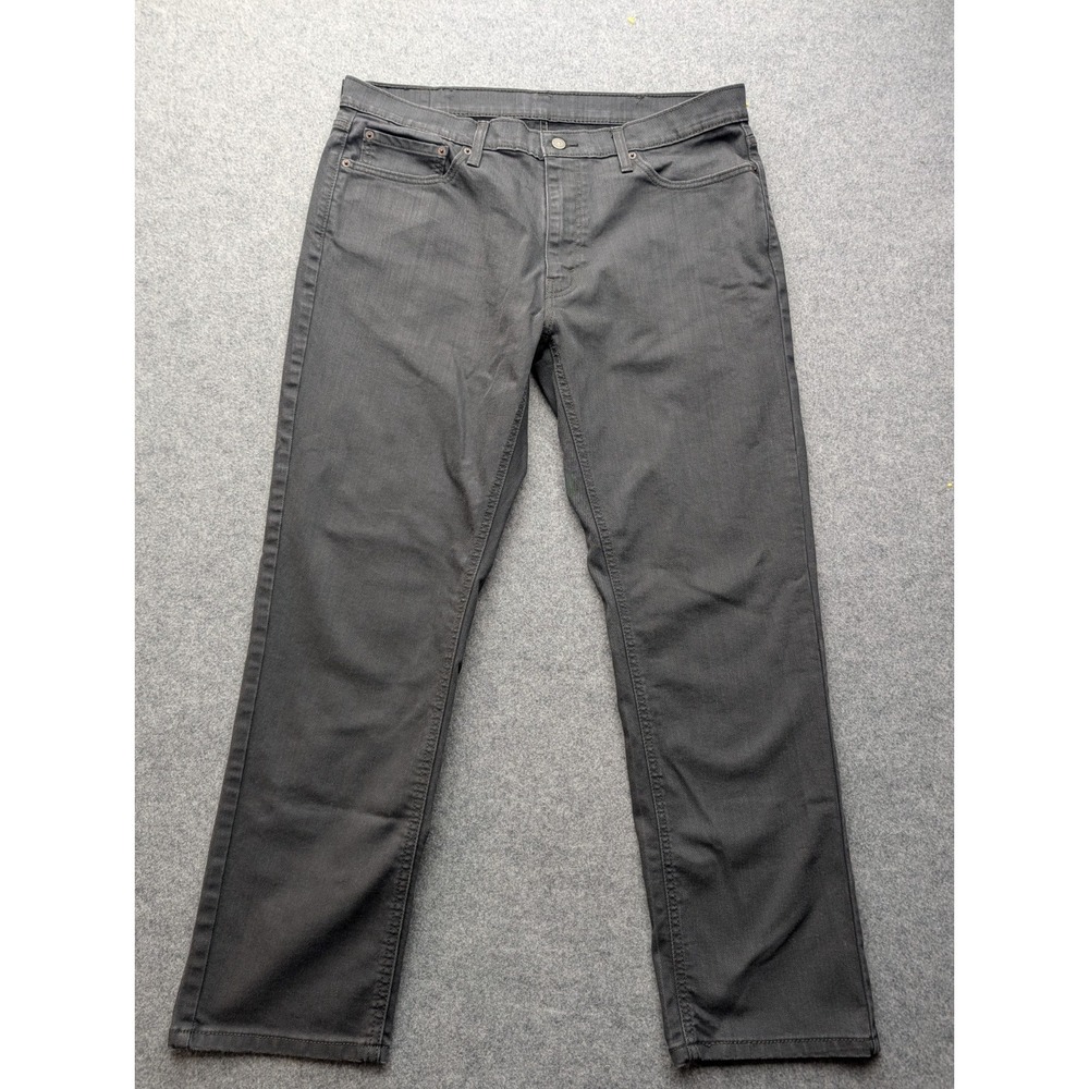 Levi's 541 Athletic Taper Grey Jeans Now Let's Put This In 38-32 Five Pocket